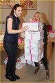 Kristin Chenoweth & Michelle Trachtenberg: Beauty Baskets! - gossip-girl photo