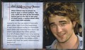 Rob's biography by Little Treasures  - twilight-series photo