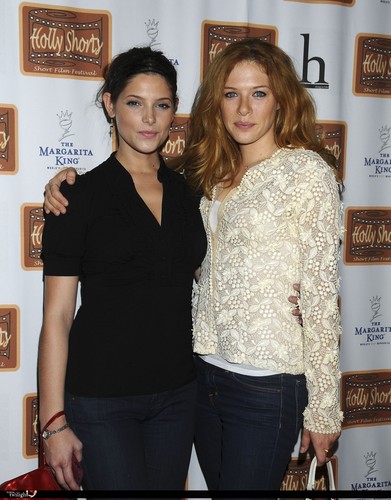  Ash and Rachelle at holly shorts film festival´08