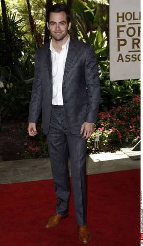  Chris @ The Hollywood Foreign Press Luncheon