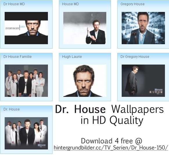wallpapers dr house. Dr. House Wallpaper