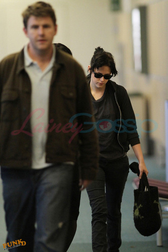 Kristen at Vancouver airport  (17 October)