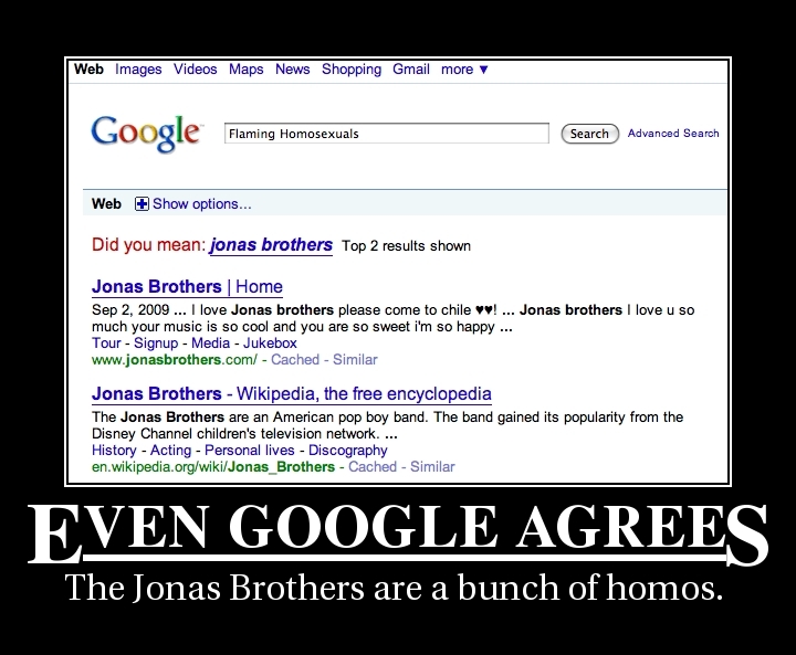 jonas brothers hate
