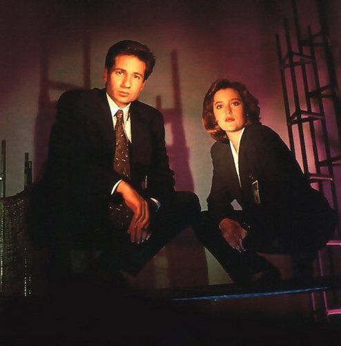 Mulder and Scully Promo Images 