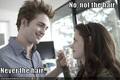 Rob & Kristen - funny caption - twilight-series fan art