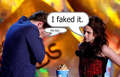 Rob & Kristen - funny caption - twilight-series fan art