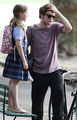 Robert Pattinson on Remember Me set* - robert-pattinson photo