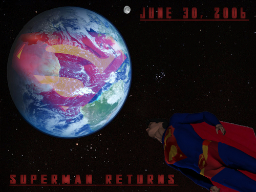  슈퍼맨 Returns 팬 posters