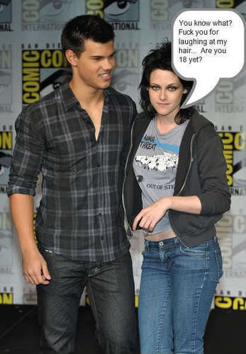 Taylor and kristen (are you eighteen yet?)