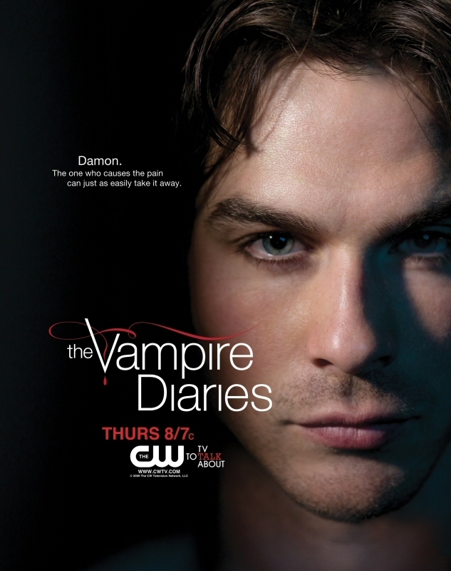 wallpaper vampire diaries. damon promo poster - The Vampire Diaries Photo (8638805) - Fanpop