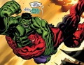 hulk vs red hulk - marvel-comics photo
