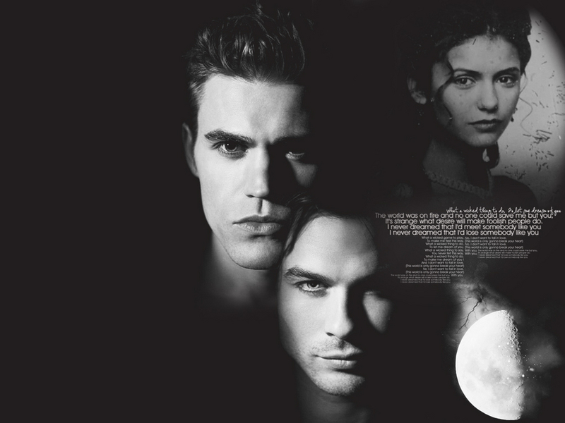 vampire diaries damon and stefan. Vampire Diaries Damon And
