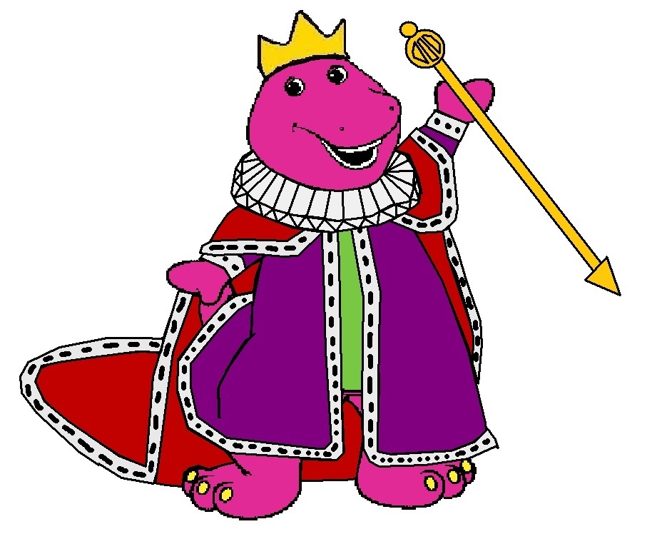 barney and friends. King Barney
