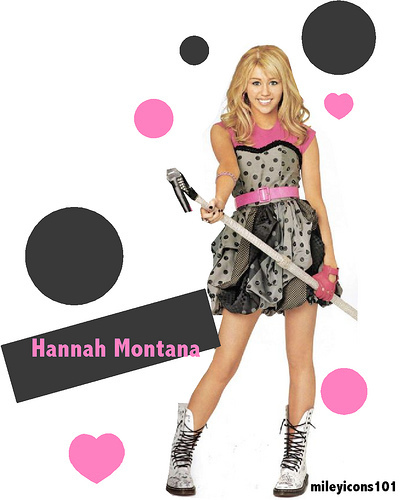  Miley Cyrus as Hannah Montana