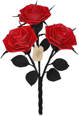  Red Leather Розы