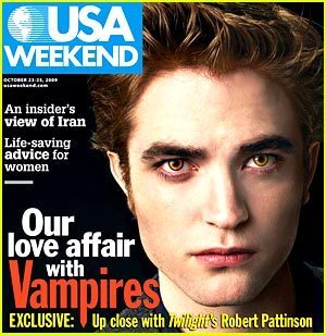  Robert Pattinson Covers USA Weekend