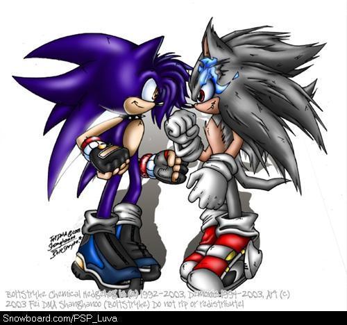  Shadow,Knux,tails,Super Sonic,Boltsryke vs weresonic