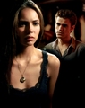 Stefan & Elena Poster - the-vampire-diaries-tv-show photo