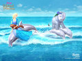 The island princess - barbie wallpaper