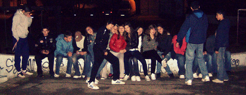 me&my crazy friends night out!<3