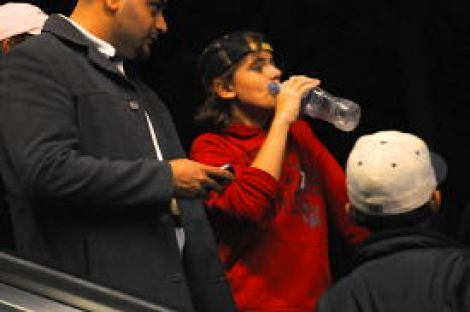 prince drinking waterrr :)
