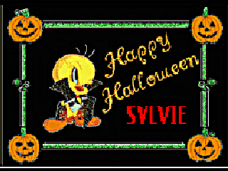  *Happy halloween Sylvie*