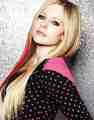 Avril Lavigne  - black-star photo