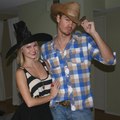 Chad and Kenzie on halloween - one-tree-hill photo