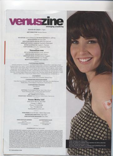  Cobie - Venus magazine