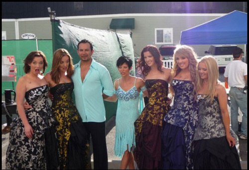  Dancing with the Stars backstage fotos