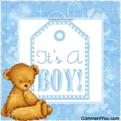  It's a boy!