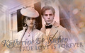 the-vampire-diaries-tv-show - Katherine & Stefan wallpaper