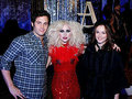 Lady GaGa with leighton Meester and Penn Badgley - lady-gaga photo