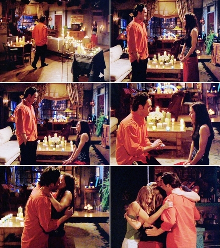  Monica and Chandler proposal <3