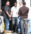 Rob, Kristen and Taylor at a studio today  - twilight-series photo