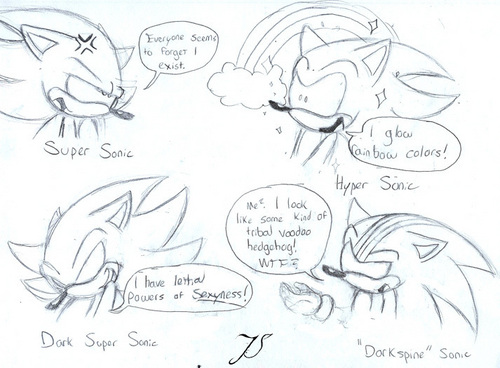  Sonic's super forms