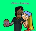 chris and lindsay - total-drama-island fan art