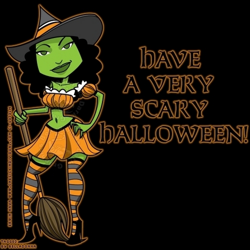  wicked witch halloween icon