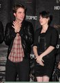  HQ Photos of Robert Pattinson at Hot Topic - twilight-series photo