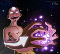 Aang - Cosmic Energy Tickles - avatar-the-last-airbender fan art