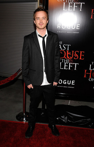 Aaron Paul at Premiere Of Rogue Pictures' "The Last House On The Left on March 10th, 09