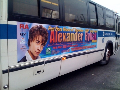  Alexander Rybak is going to New York