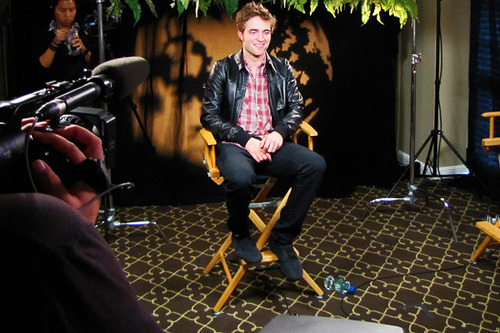  Backstage pics of Rob’s interviews
