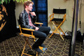 Backstage pics of Rob’s interviews - twilight-series photo