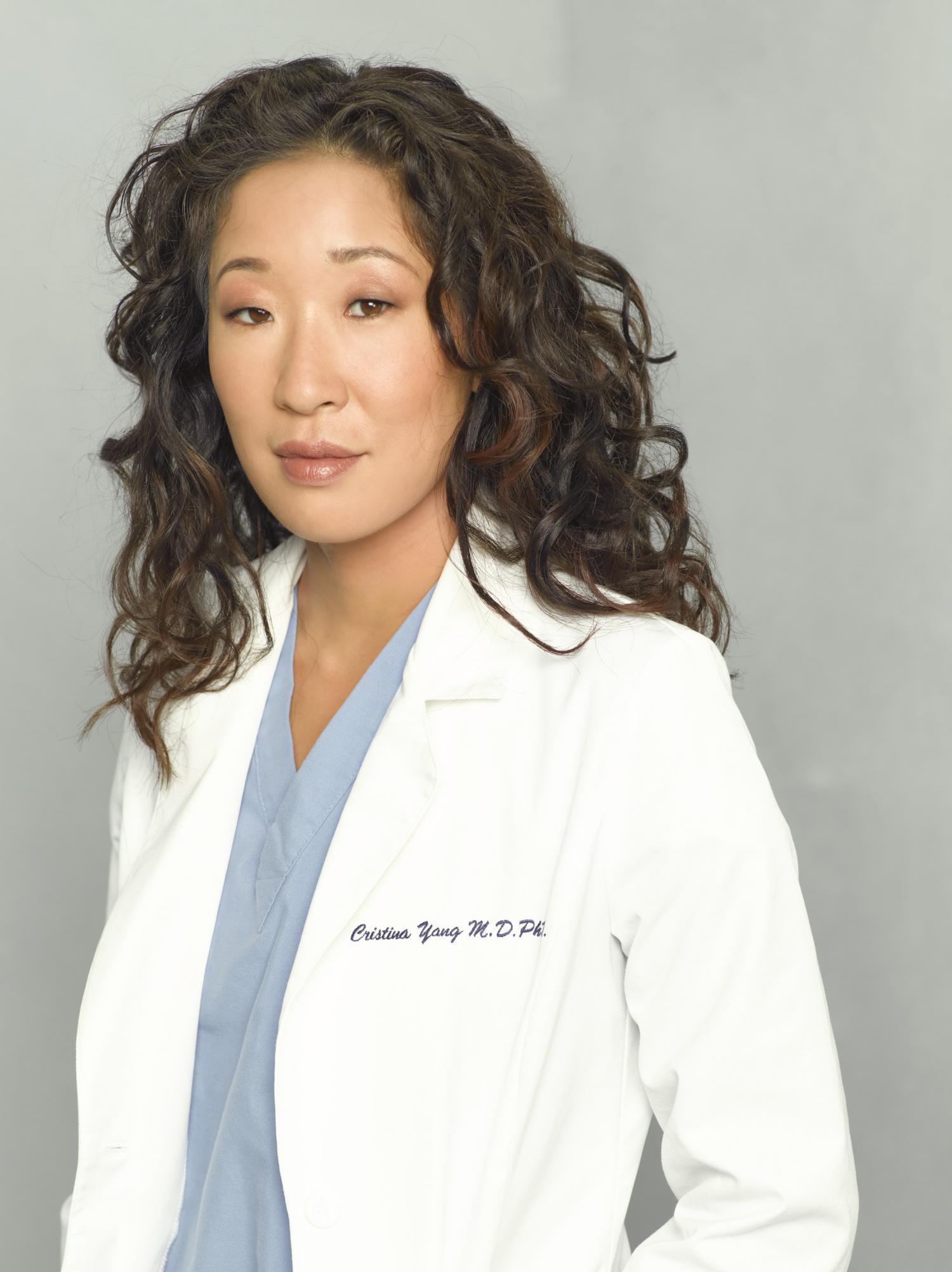 Sandra Oh, Dr. Cristina Yang - Greys Anatomy doctors 