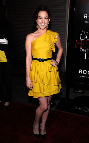 Martha MacIsaac at Premiere Of Rogue Pictures' "The Last House On The Left on March 10th, 09
