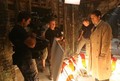 Misha Collins behind the scenes - supernatural photo