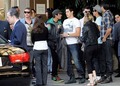 New Moon cast outside of their hotel in Los Angeles  - twilight-series photo
