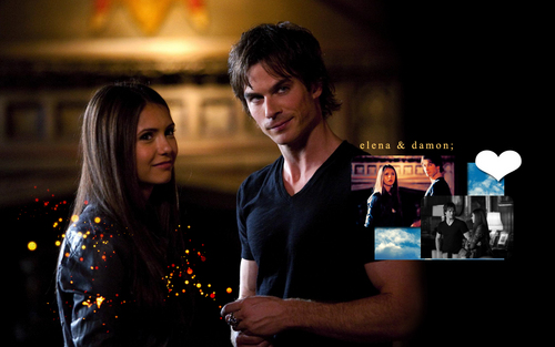  Perfect couple - Elena and Damon Salvatore. <3