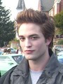 Robert Pattinson Twilight set - twilight-series photo